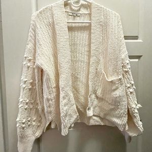 White Madewell Cardigan, Size S.